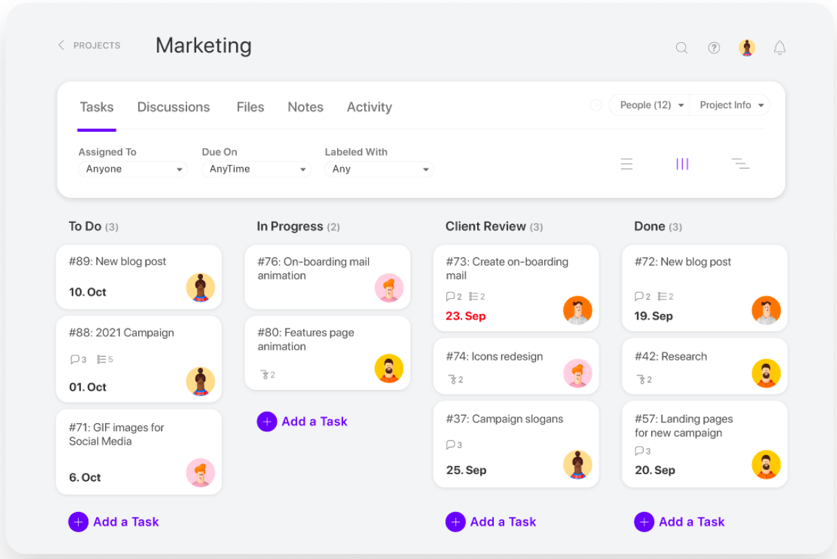 ActiveCollab Project Management Software with Client Portal
