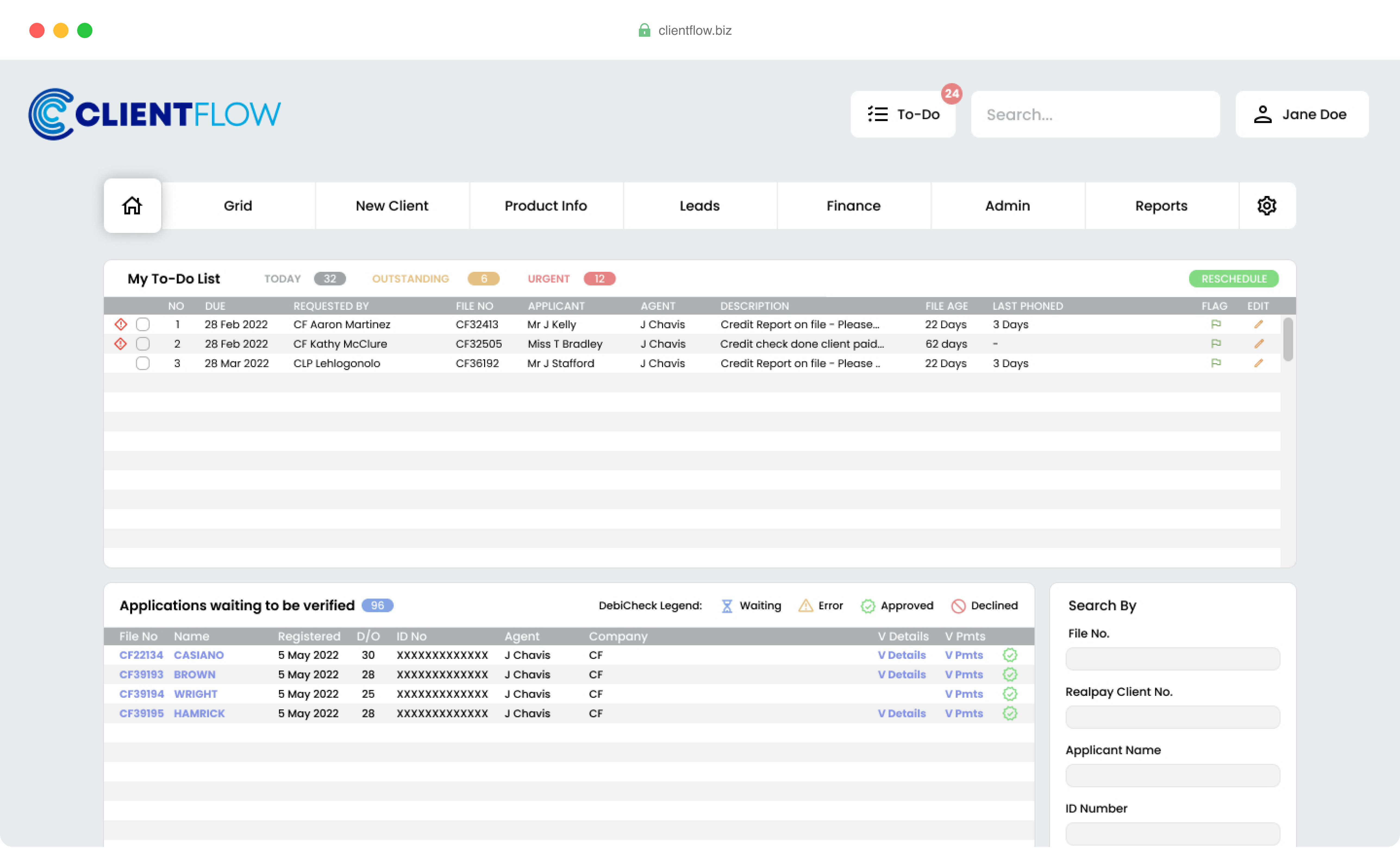 ClientFlow Client Portal Software for Agencies