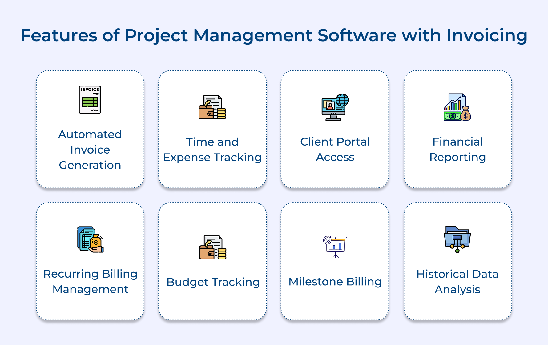 Features of Project Management Software with Invoicing