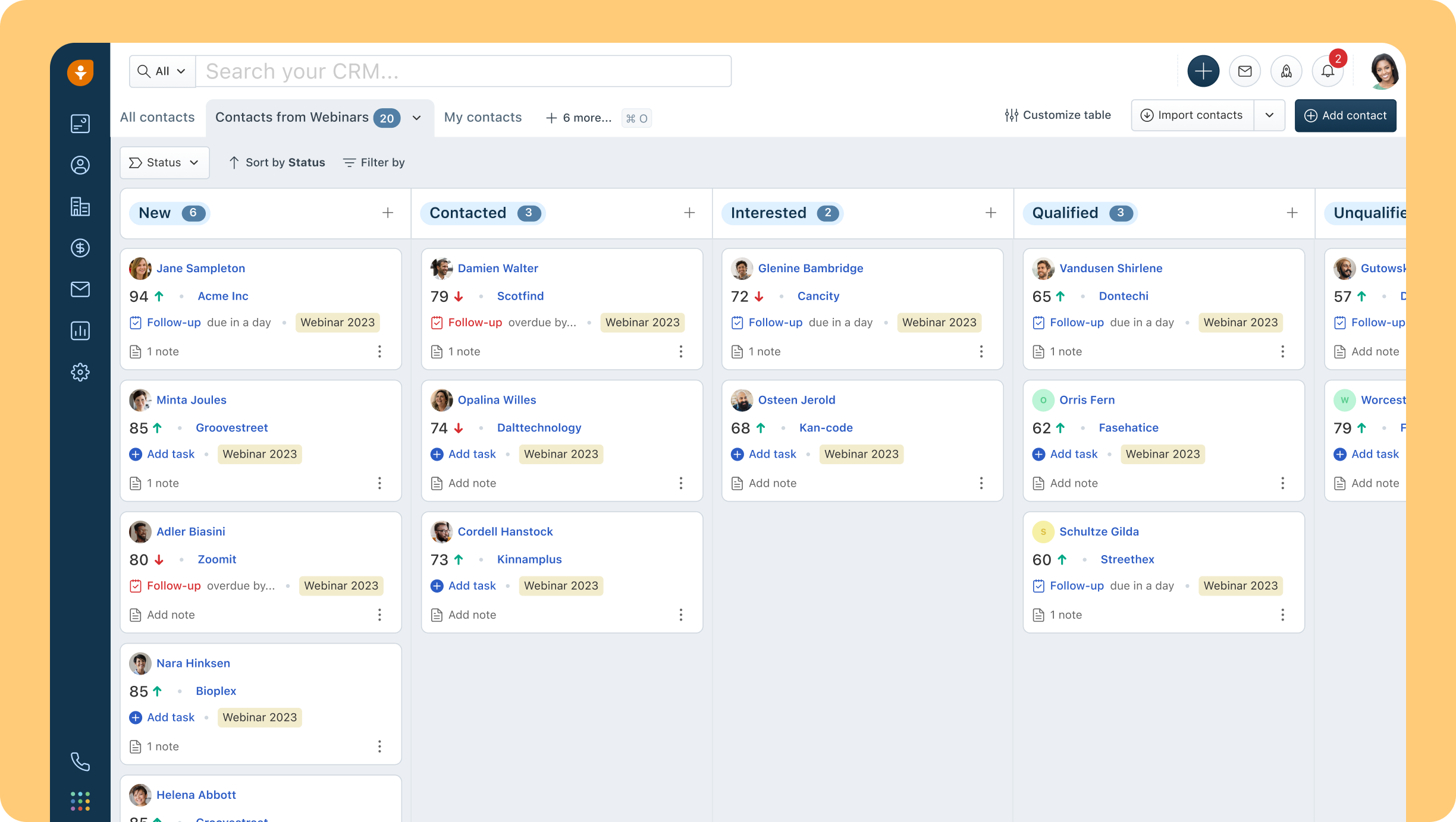 FreshSales Sales Management Software