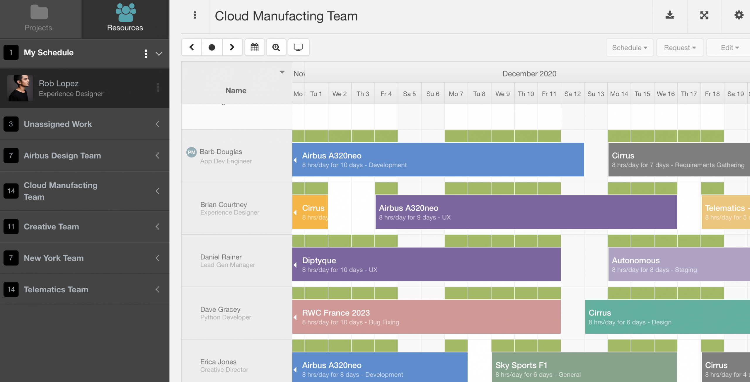 Hub Planner Resource Planning Software