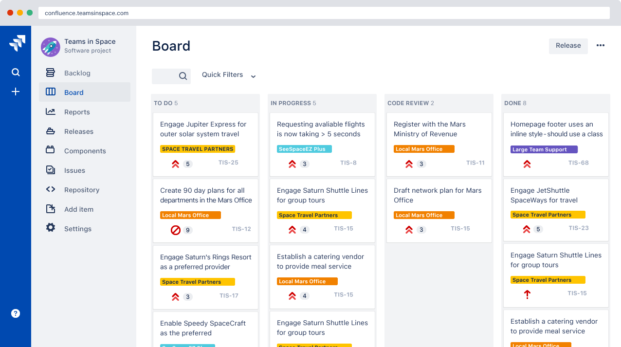 Jira Project Management Software