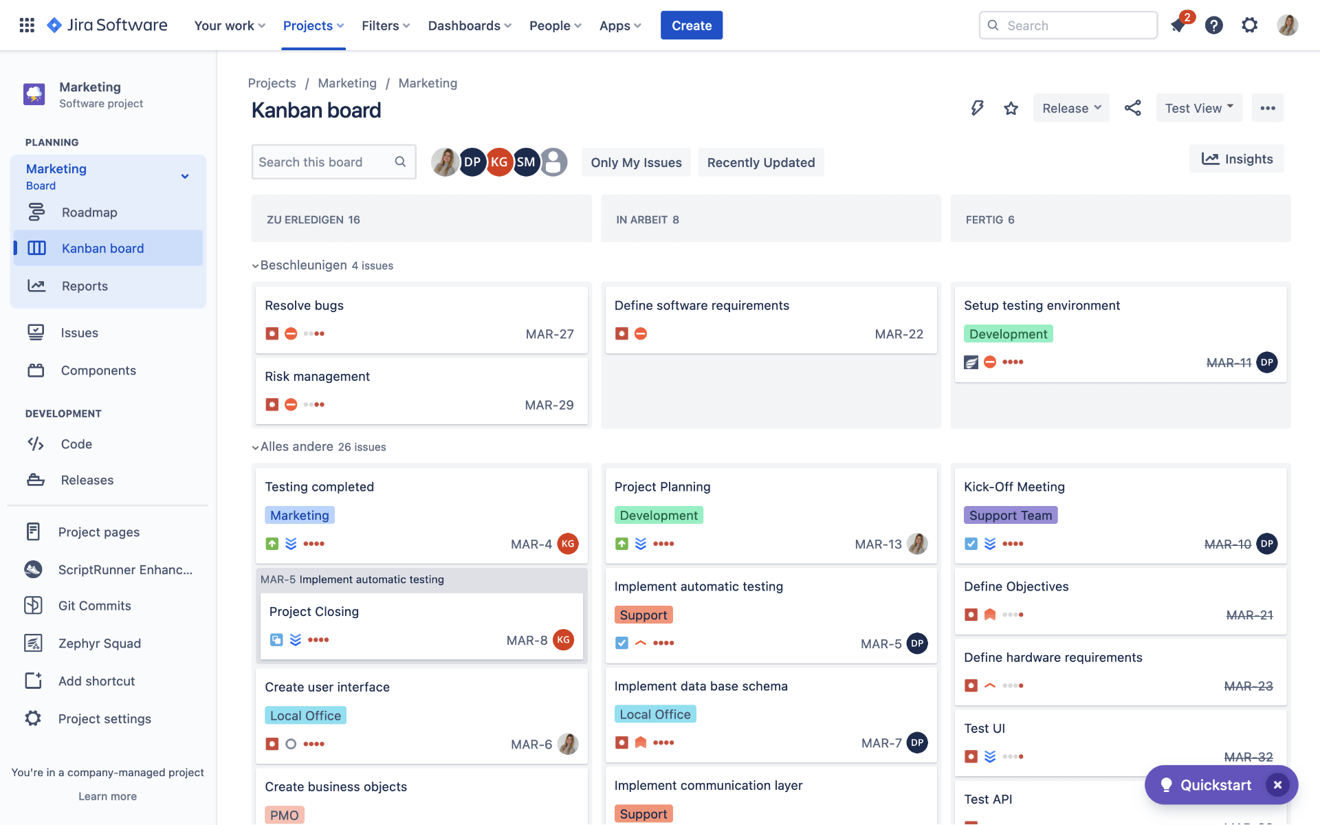 Jira Project Collaboration Software