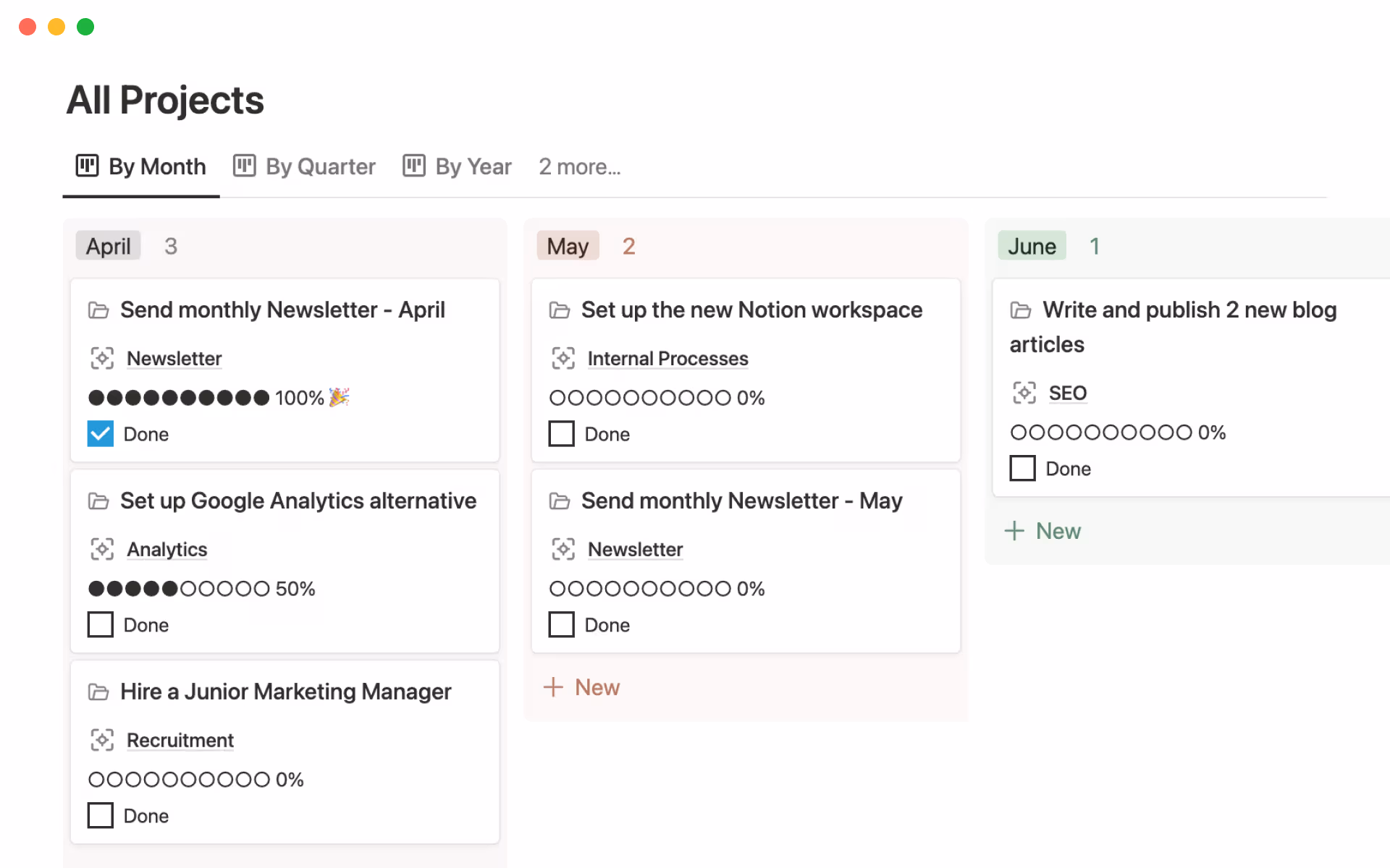 Notion Agile Project Management Software