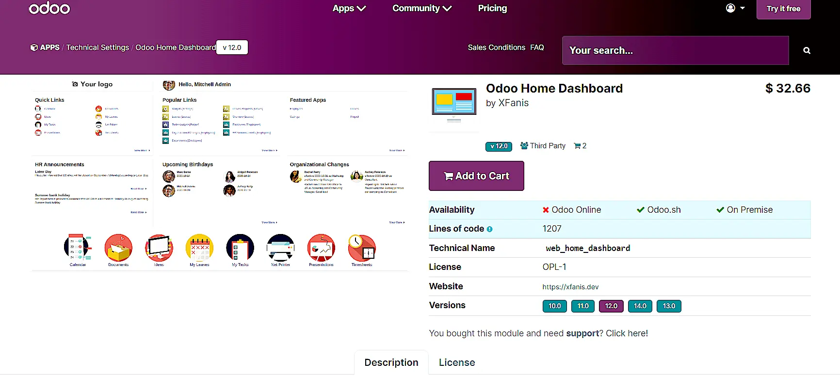 Odoo Business Management Software