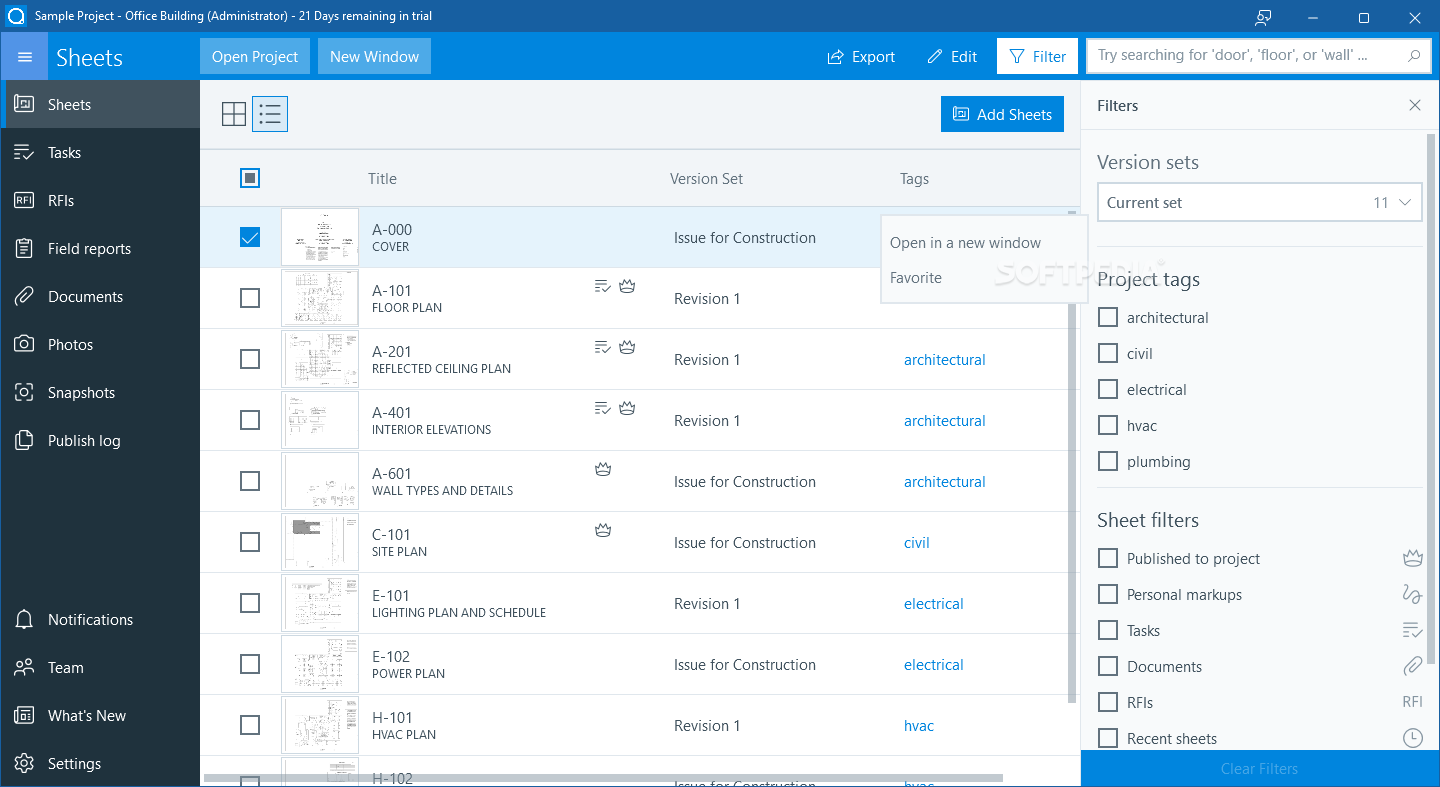 PlanGrid Project Management Software for Architects