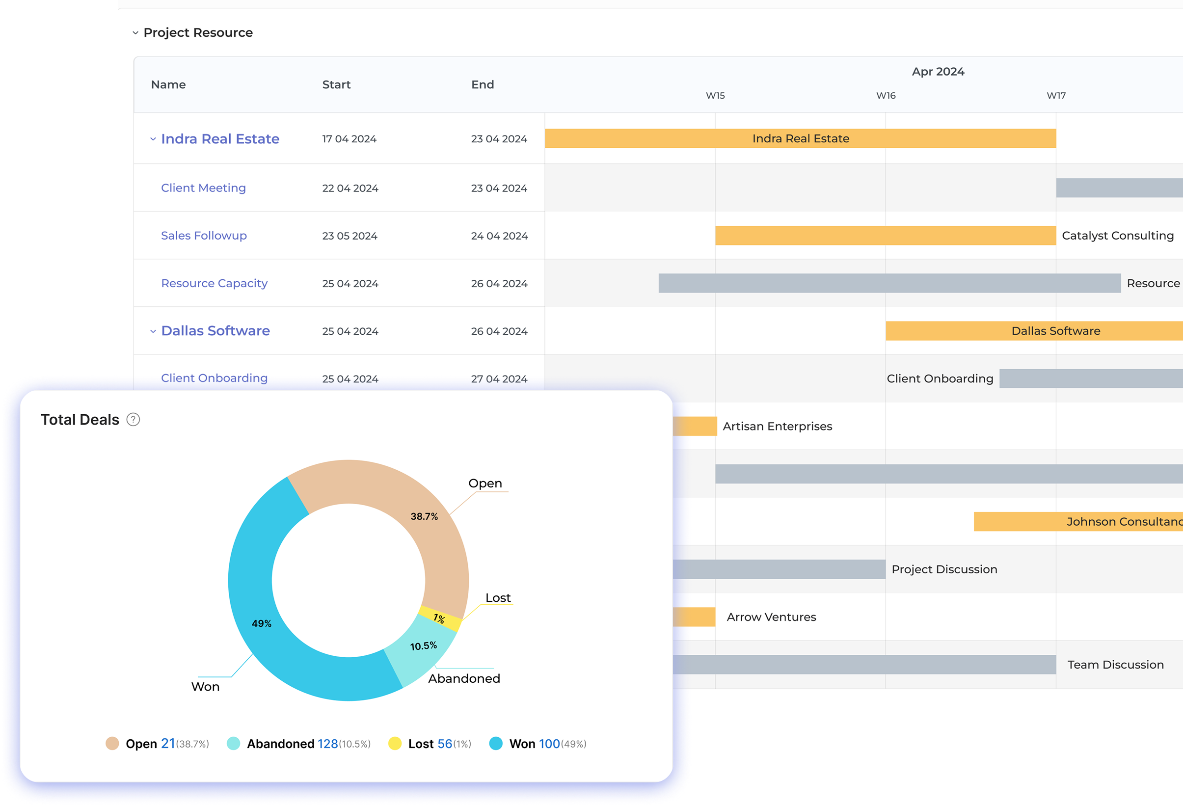 Project Management Software for Architects Dashboard1