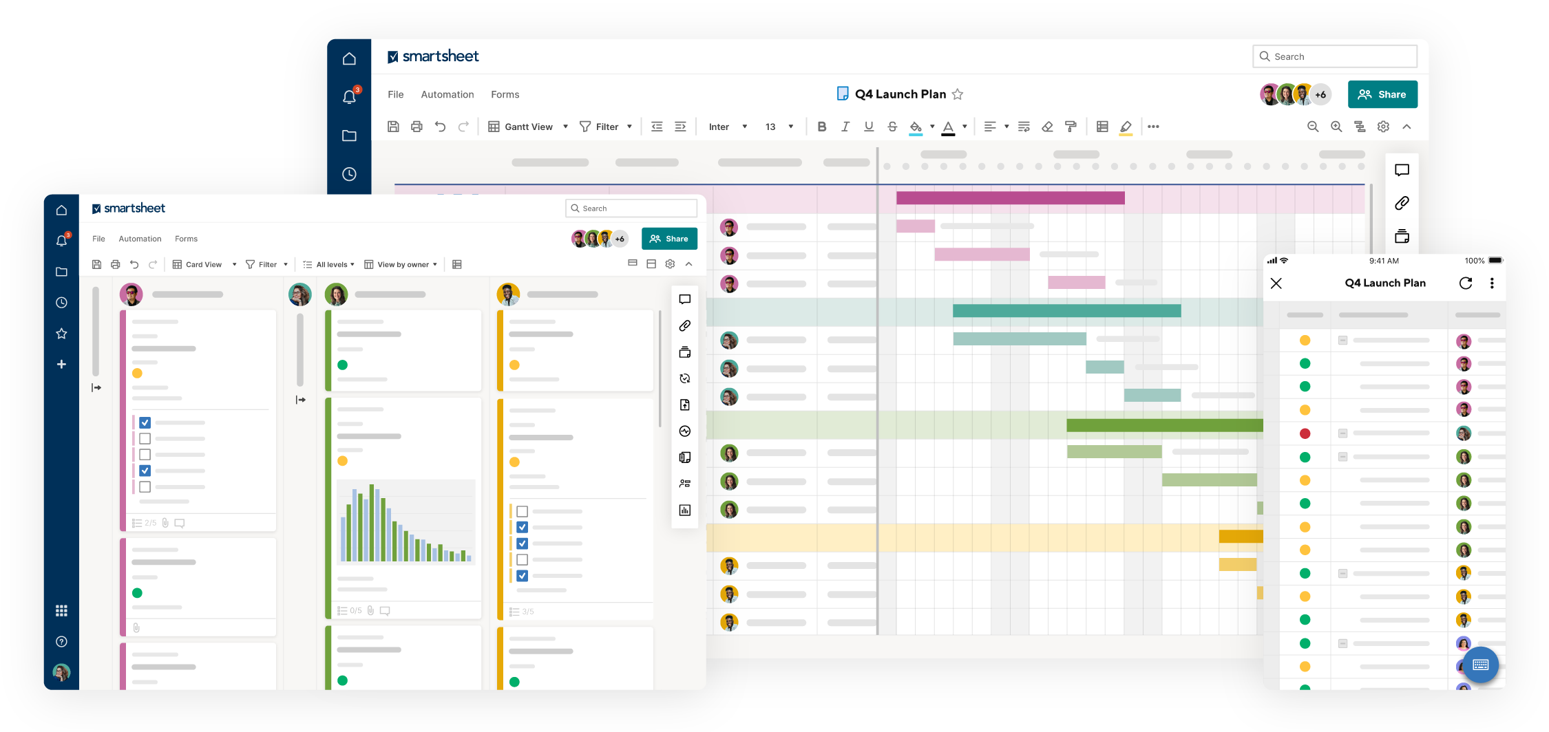 Smartsheet Professional Services Automation Software