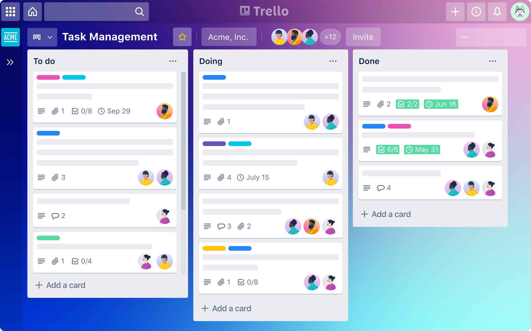 Trello Project Management Software