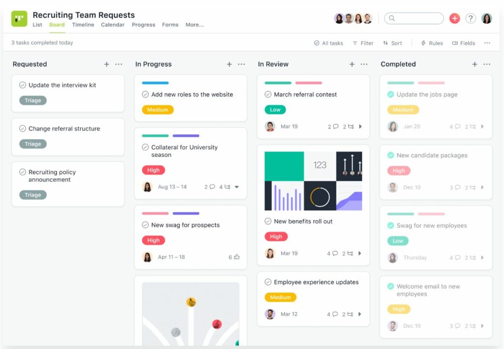 Asana Marketing Agency Software