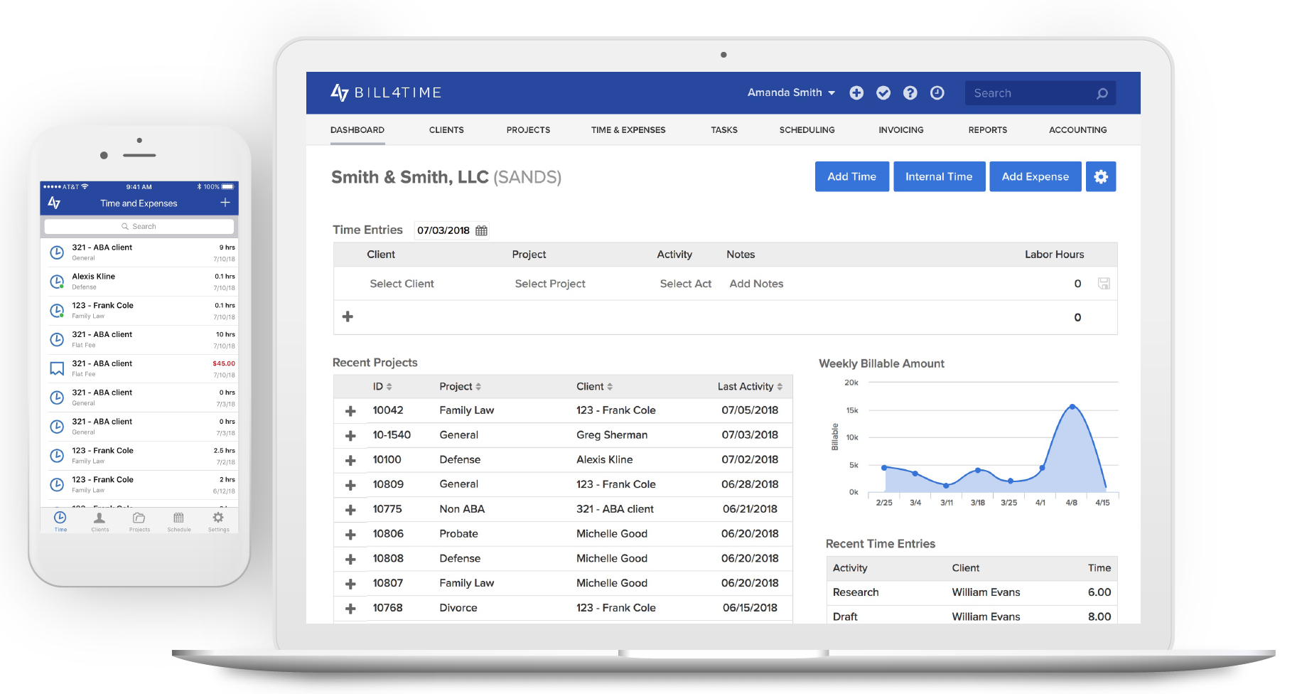 Bill4Time Time and Billing Software for Accountants