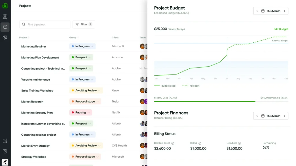 Bonsai Marketing Agency Software