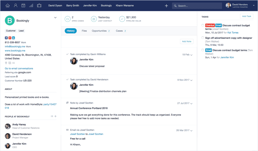 Capsule CRM for Consultants