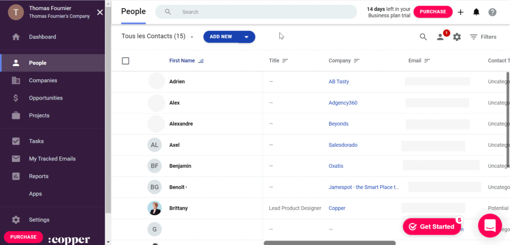 Copper CRM for Agencies