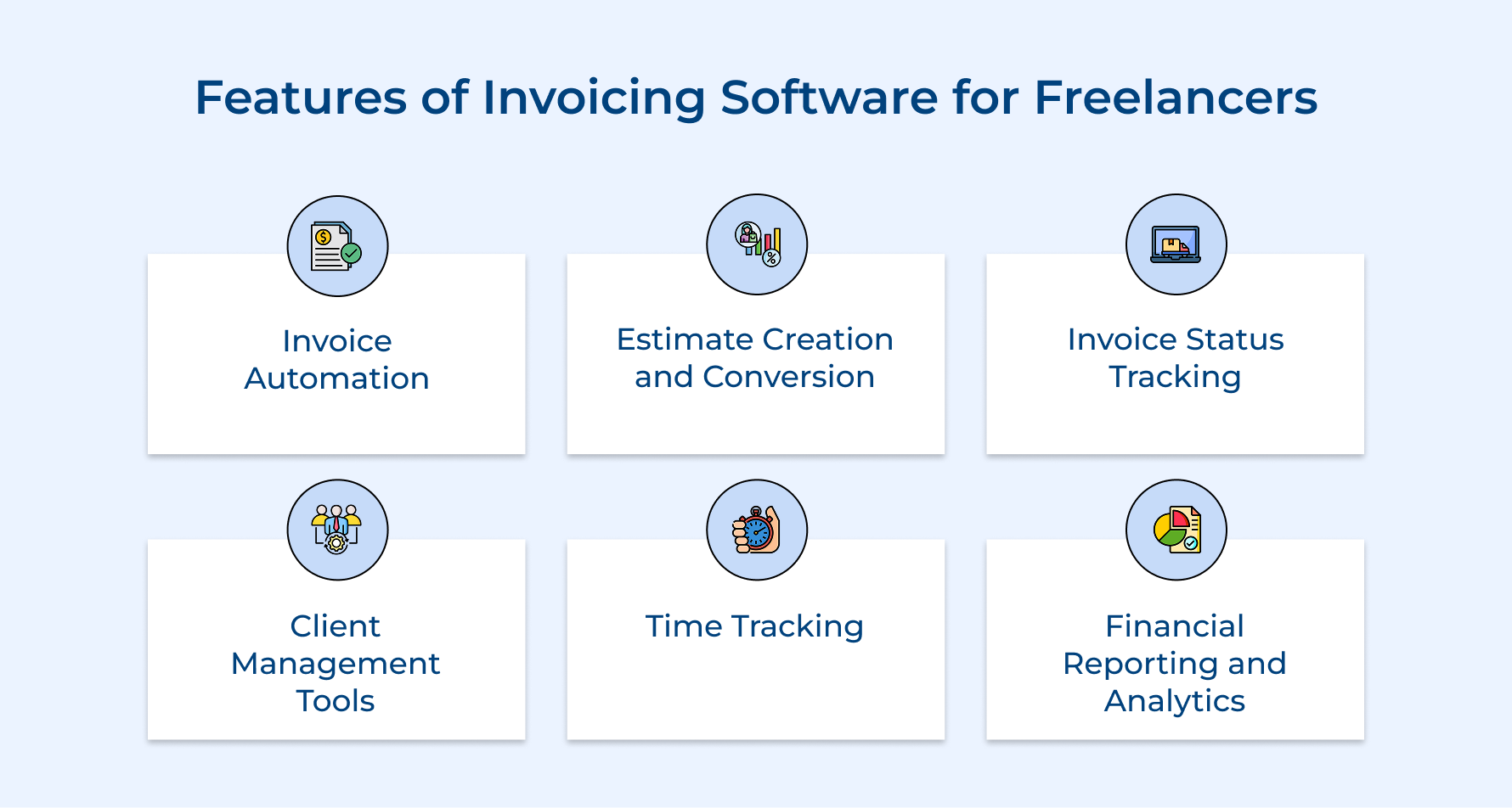 Features of Invoicing Software for Freelancers