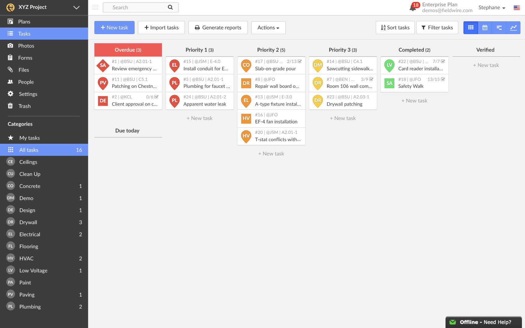 Fieldwire Construction Project Management Software