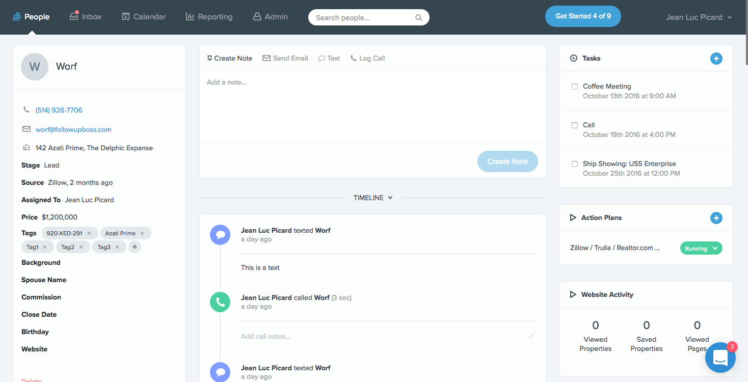 Follow Up Boss Real Estate CRM