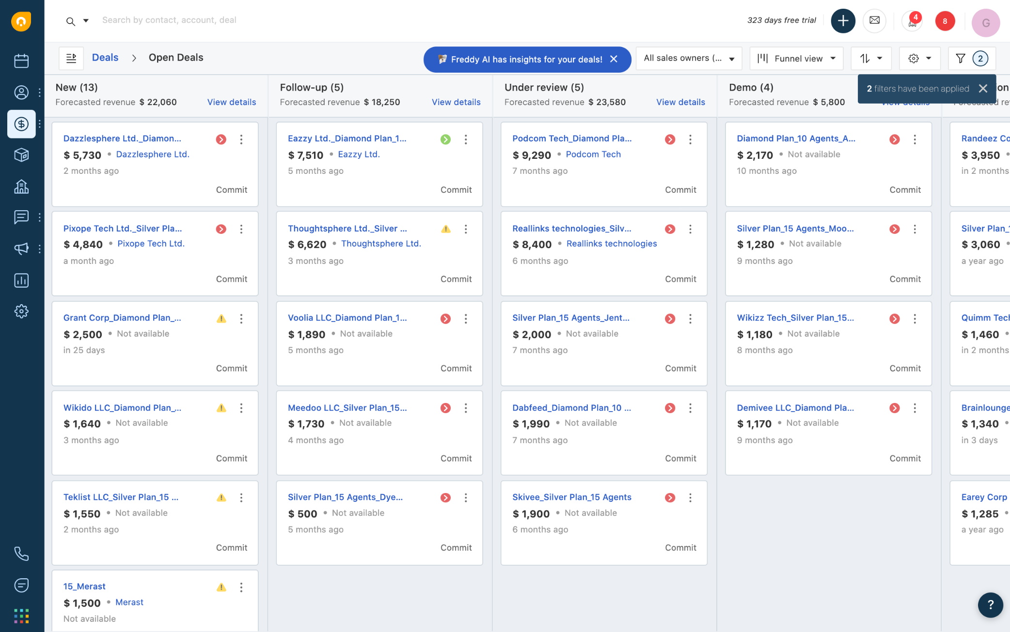 Freshsales CRM for Small Businesses