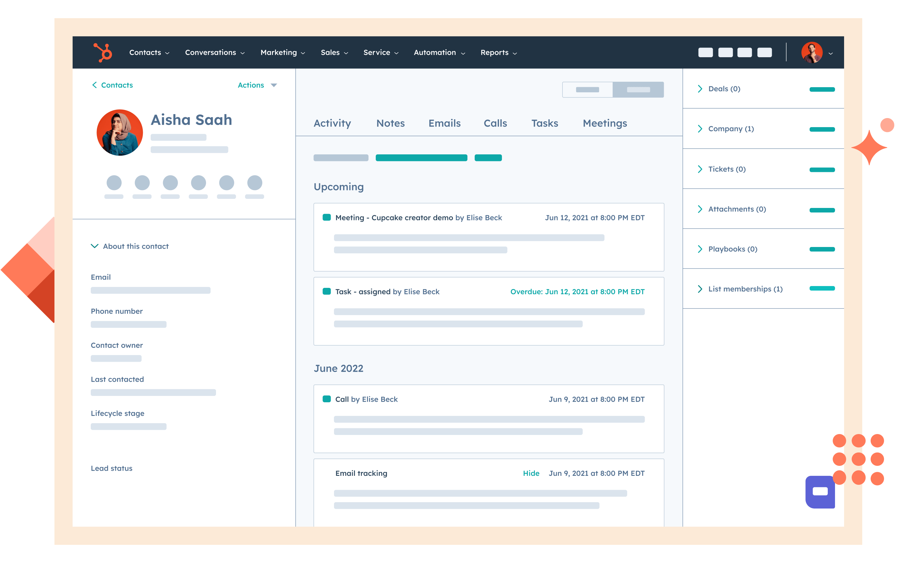 HubSpot Small Business Management Software