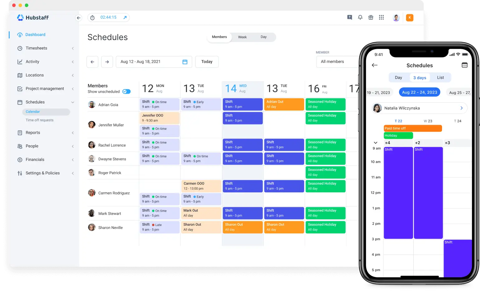 Hubstaff Employee Time Tracking Software