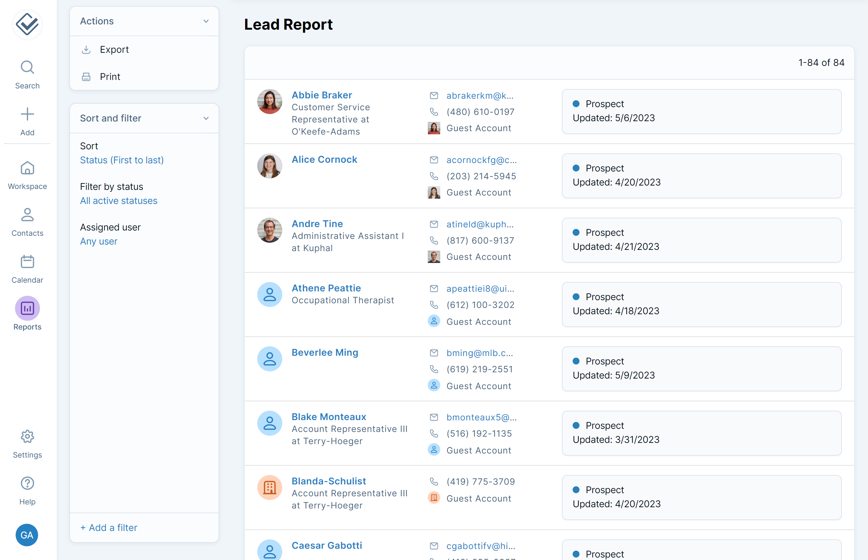 Less Annoying CRM for Consultants