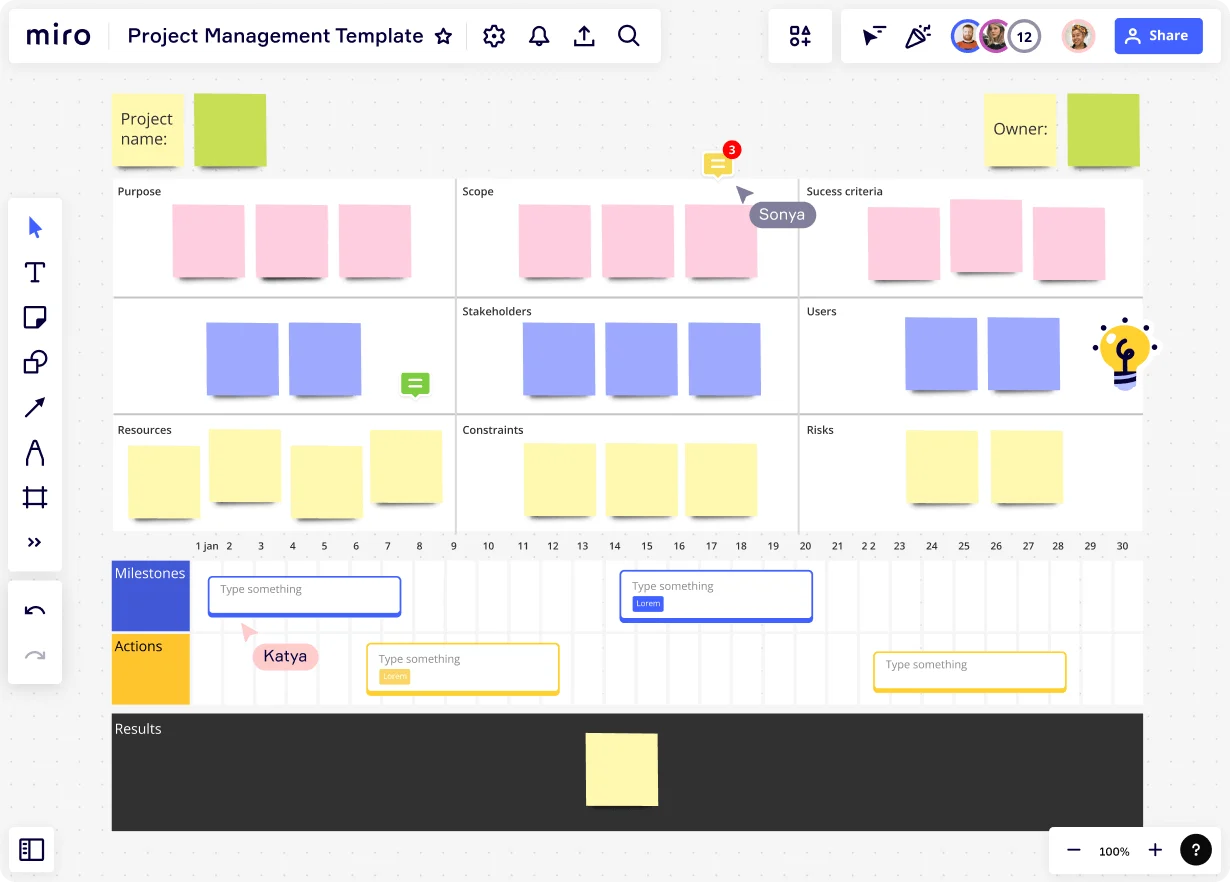 Miro Project Management Tools for Startups