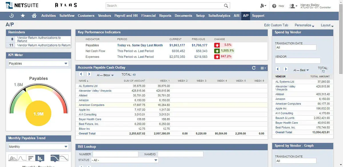 NetSuite Small Business Management Software