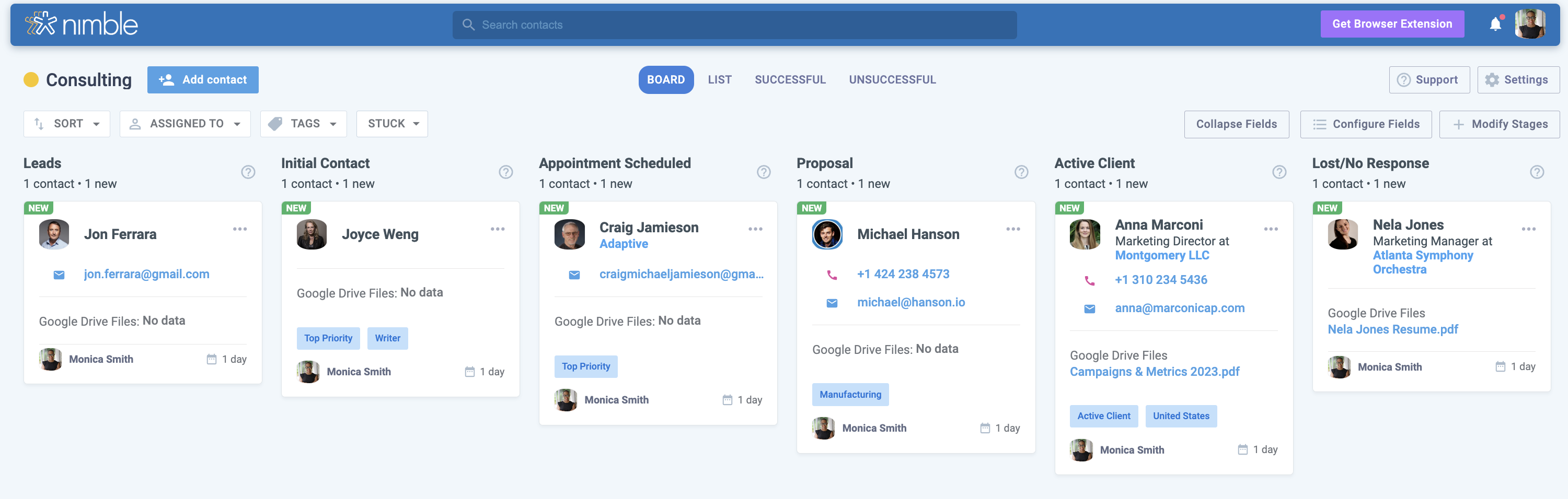 Nimble CRM for Consultants