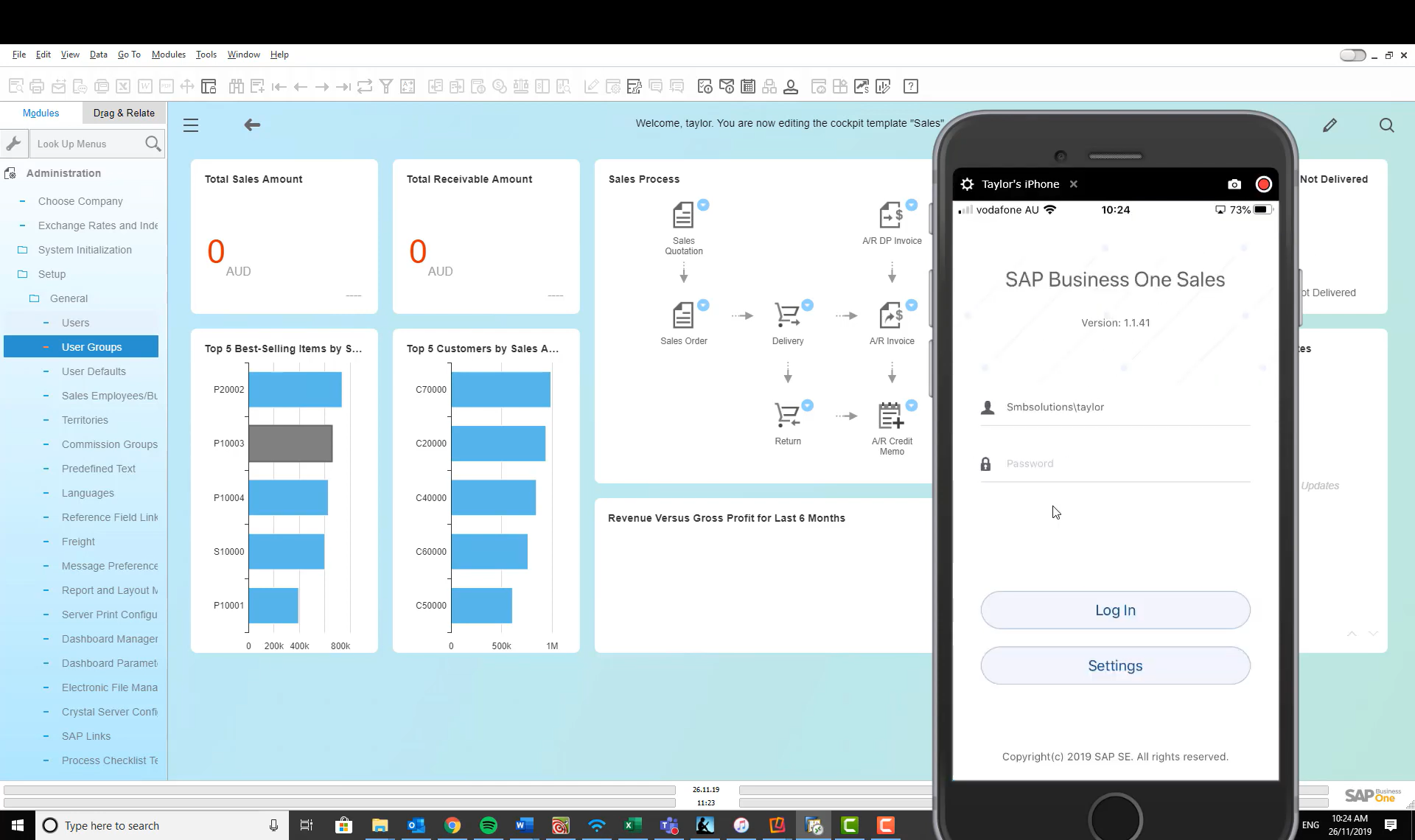 SAP Business One Business Consulting Software