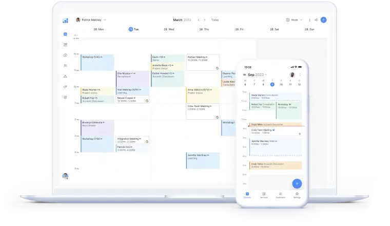 Setmore Dashboard