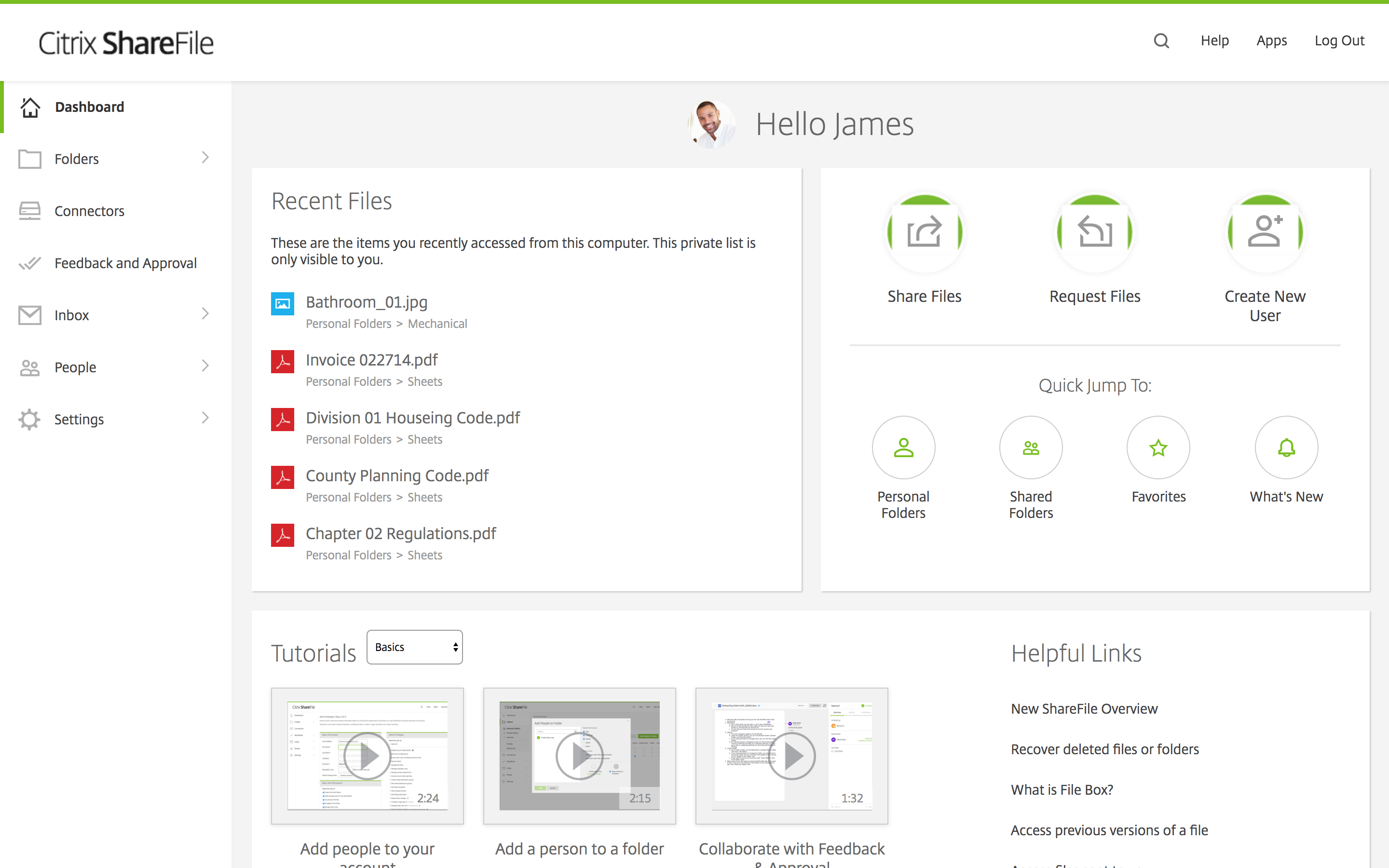 ShareFile Client Portal for Accountants