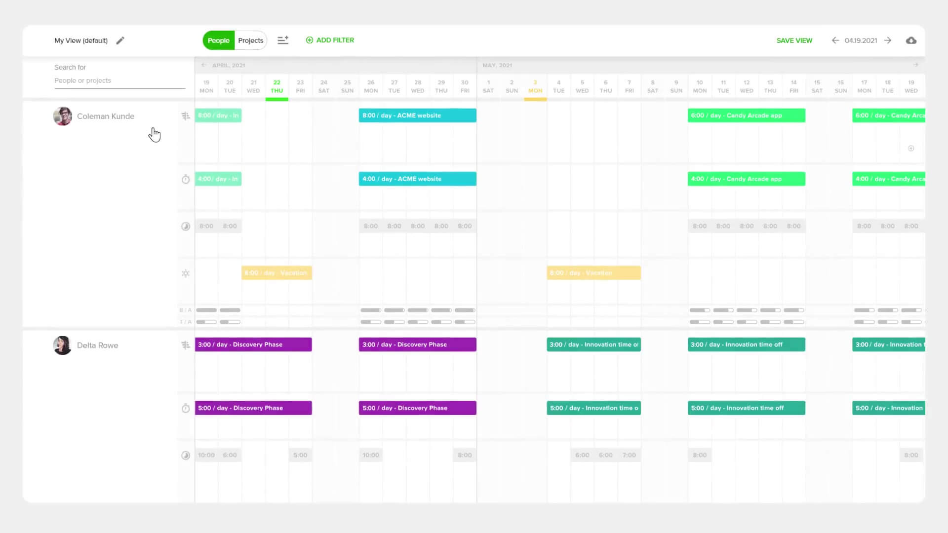 Teamdeck Resource Management Software
