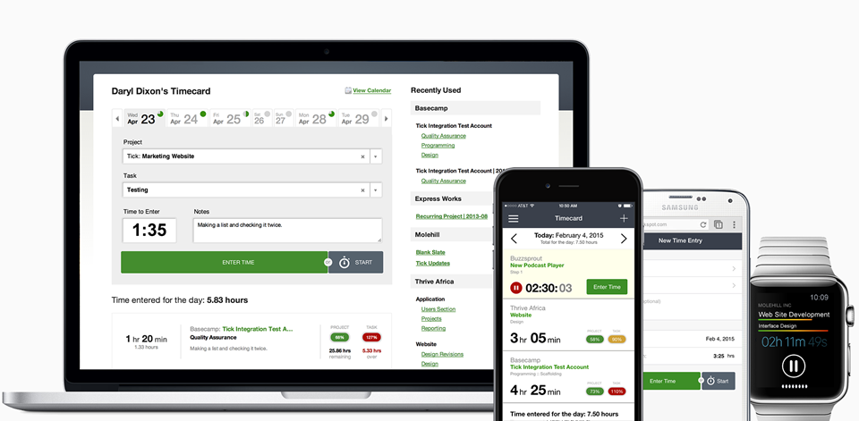 Tick Time and Billing Software for Accountants
