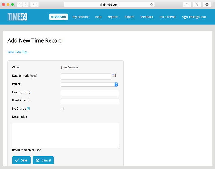 Time59 Time Tracking Software for Lawyers
