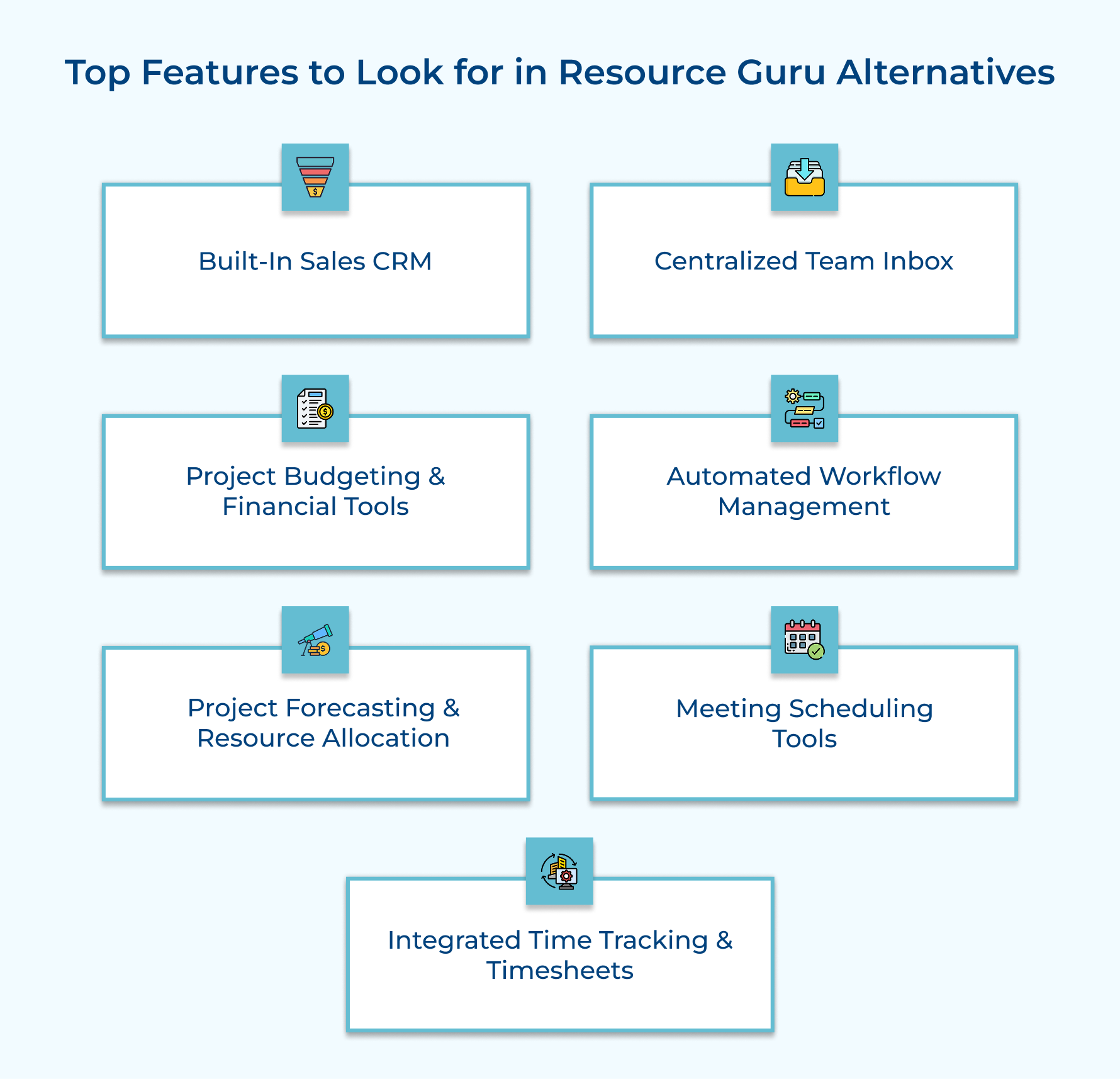 Top Features to Look for in Resource Guru Alternatives