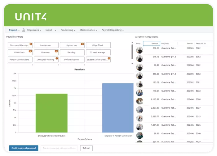 UNIT4 ERP for Consulting Firms