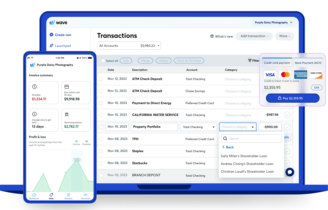 Wave Invoicing Software for Small Businesses