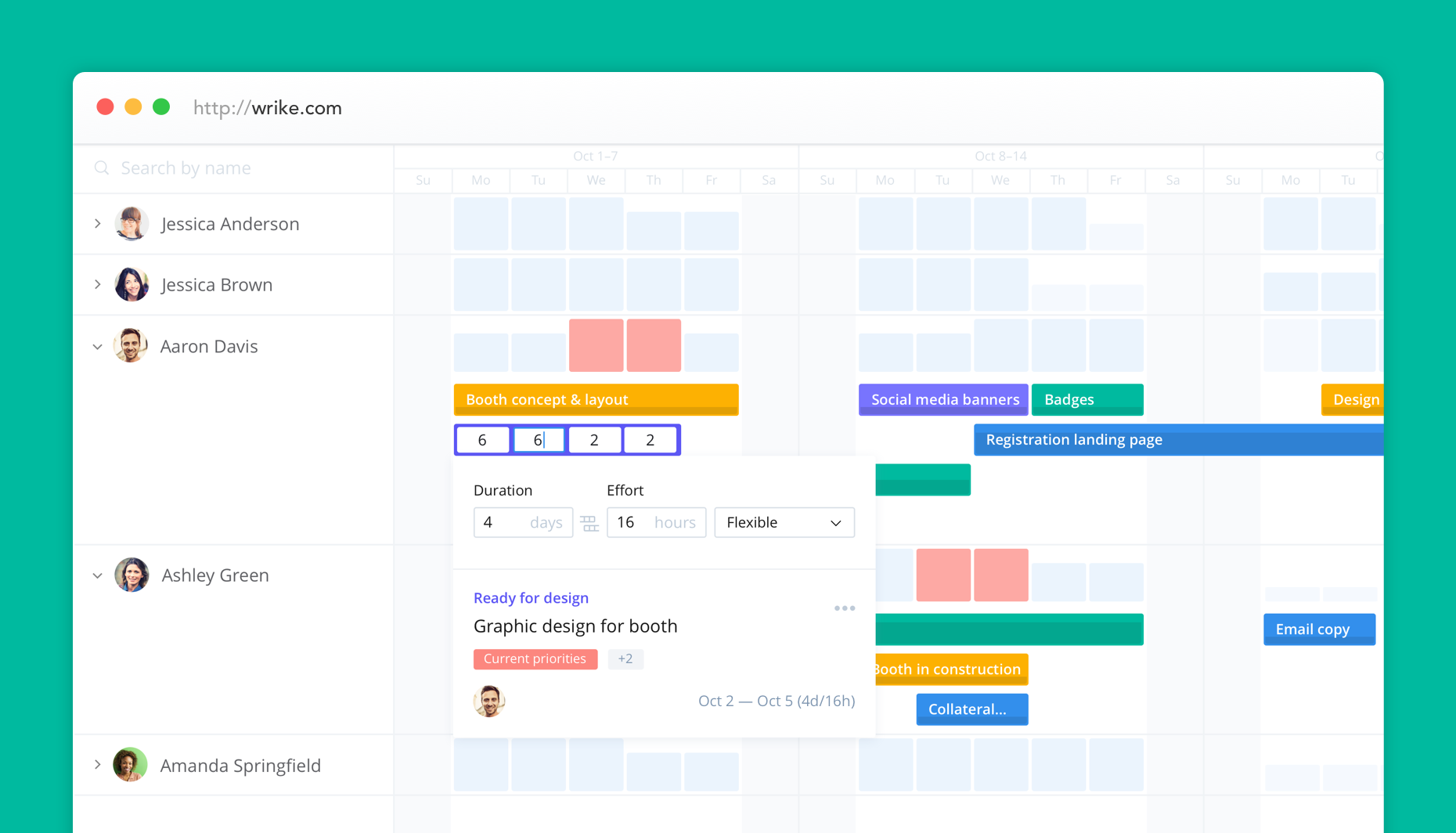 Wrike Agency Resource Management Software