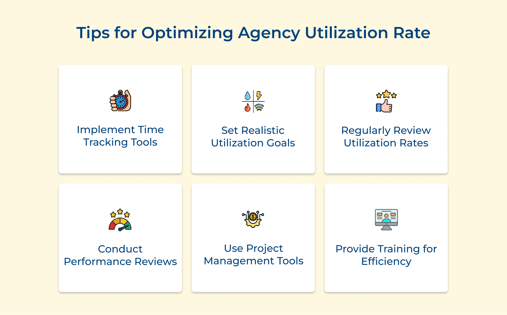 Tips for Optimizing Agency Utilization Rate