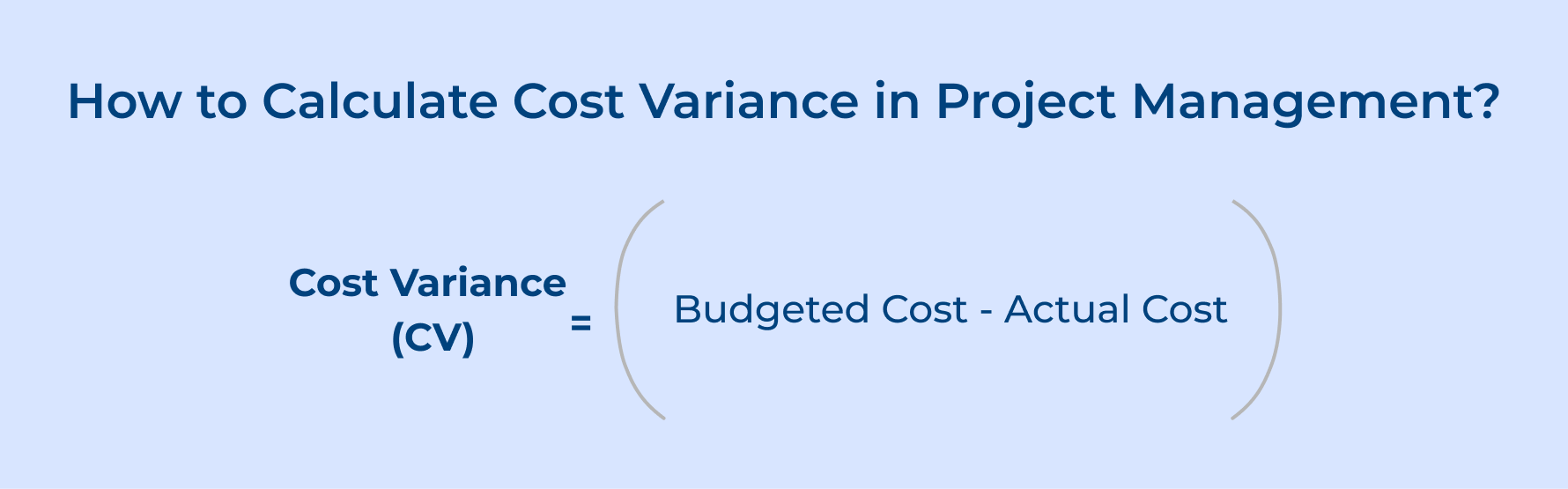 How to Calculate Cost Variance in Project Management How to Calculate Cost Variance in Project Management