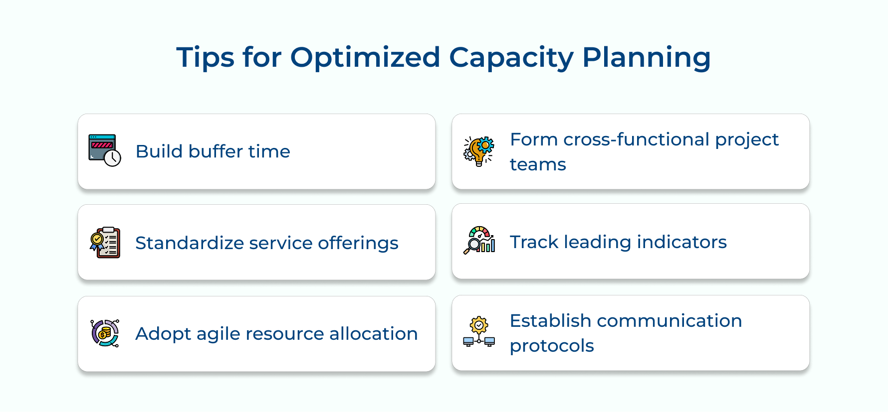 Tips for Optimized Capacity Planning Tips for Optimized Capacity Planning