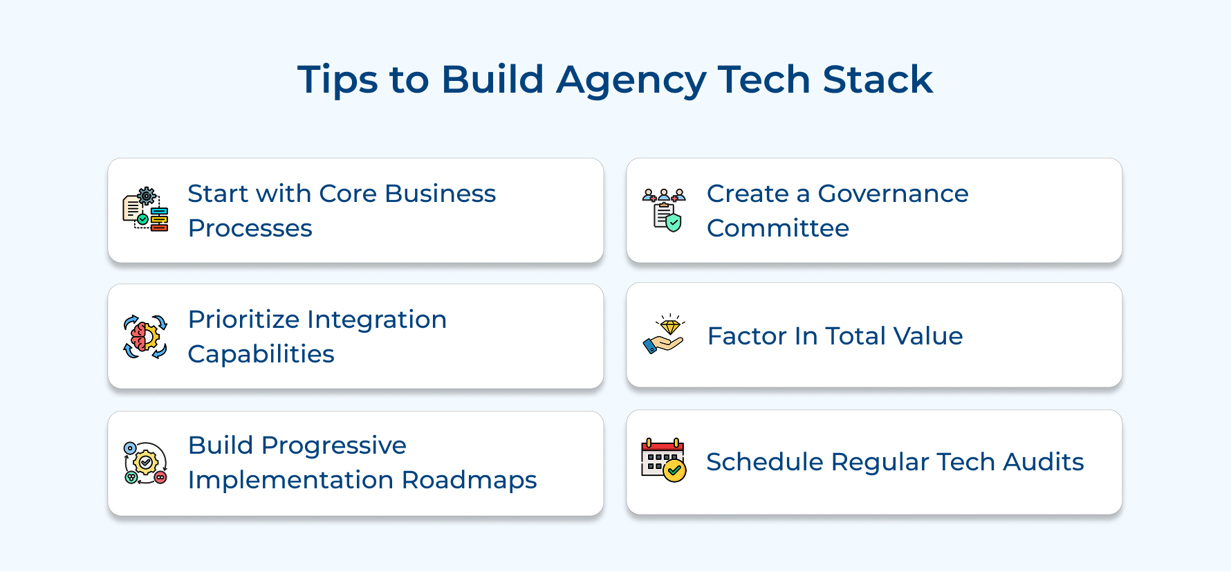 Tips to Build Agency Tech Stack Tips to Build Agency Tech Stack