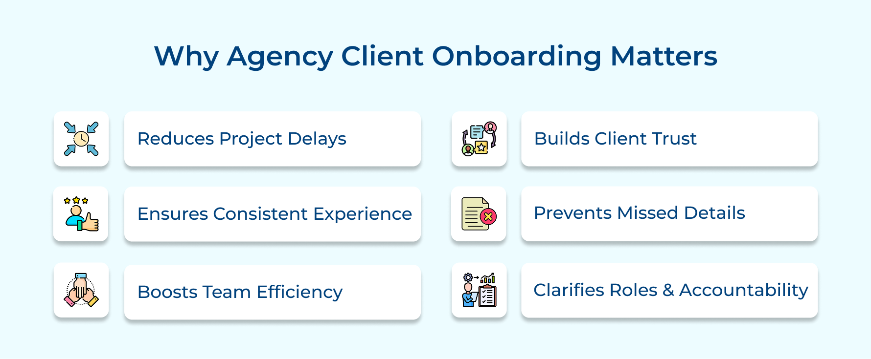 Why Agency Client Onboarding Matters