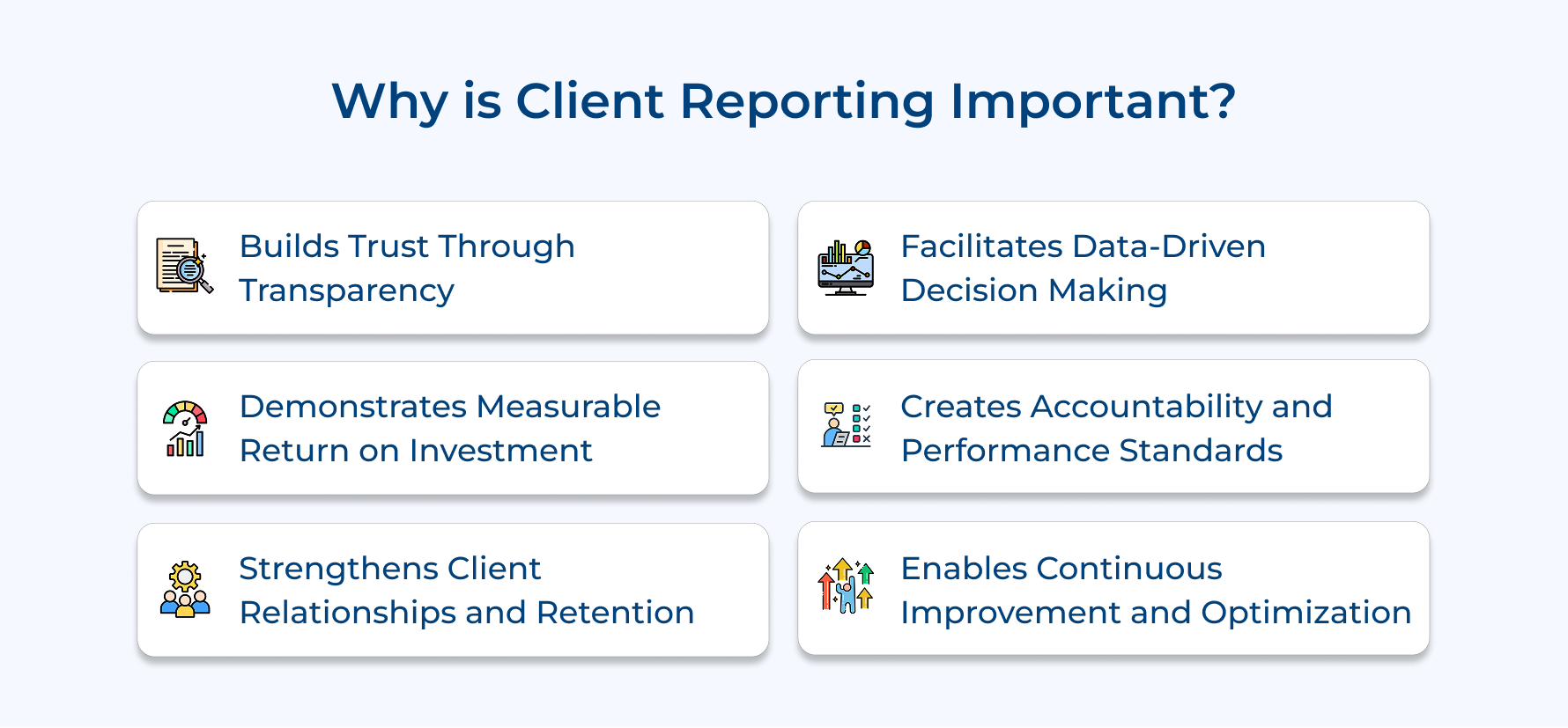 Why is Client Reporting Important