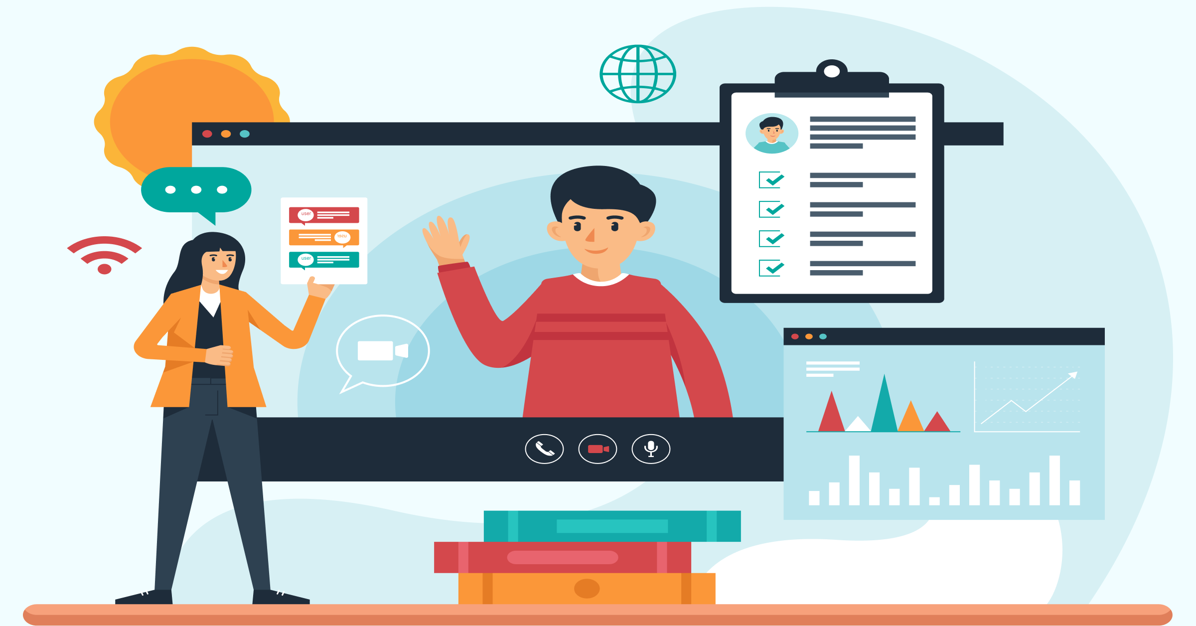 Remote project management