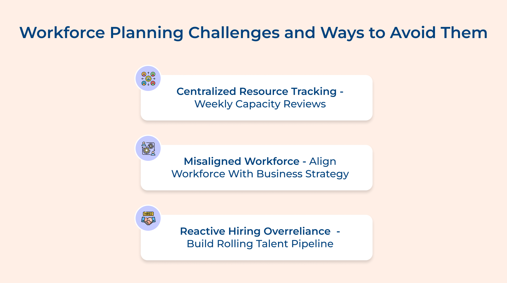 Workforce Planning Challenges and Ways to Avoid Them Workforce Planning Challenges and Ways to Avoid Them