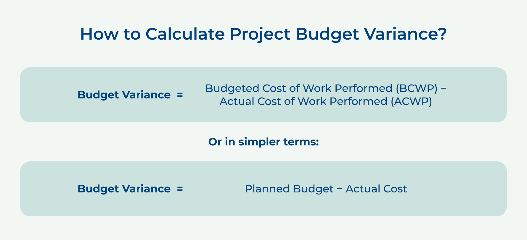 How to Calculate Project Budget Variance How to Calculate Project Budget Variance